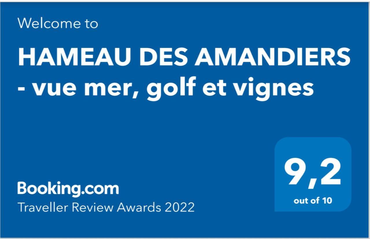 Hameau Des Amandiers - Vue Mer, Golf Et Vignes Apartment Saint-Cyr-sur-Mer Exterior photo