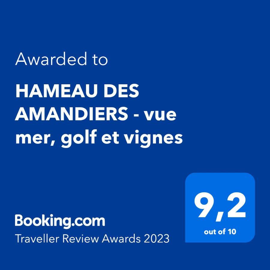 Hameau Des Amandiers - Vue Mer, Golf Et Vignes Apartment Saint-Cyr-sur-Mer Exterior photo